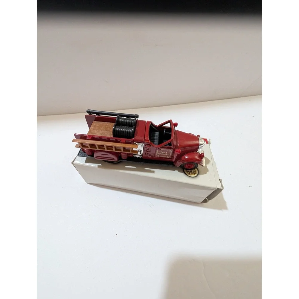 1919 Pirsch Fire Truck Red Diecast Model No 1 Fire Dept Vintage Vehicle